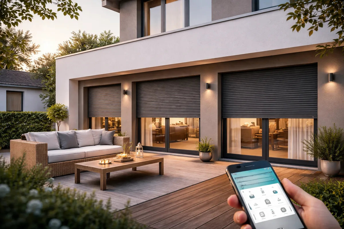 Quand envisager des volets roulants connectés pour la sécurité