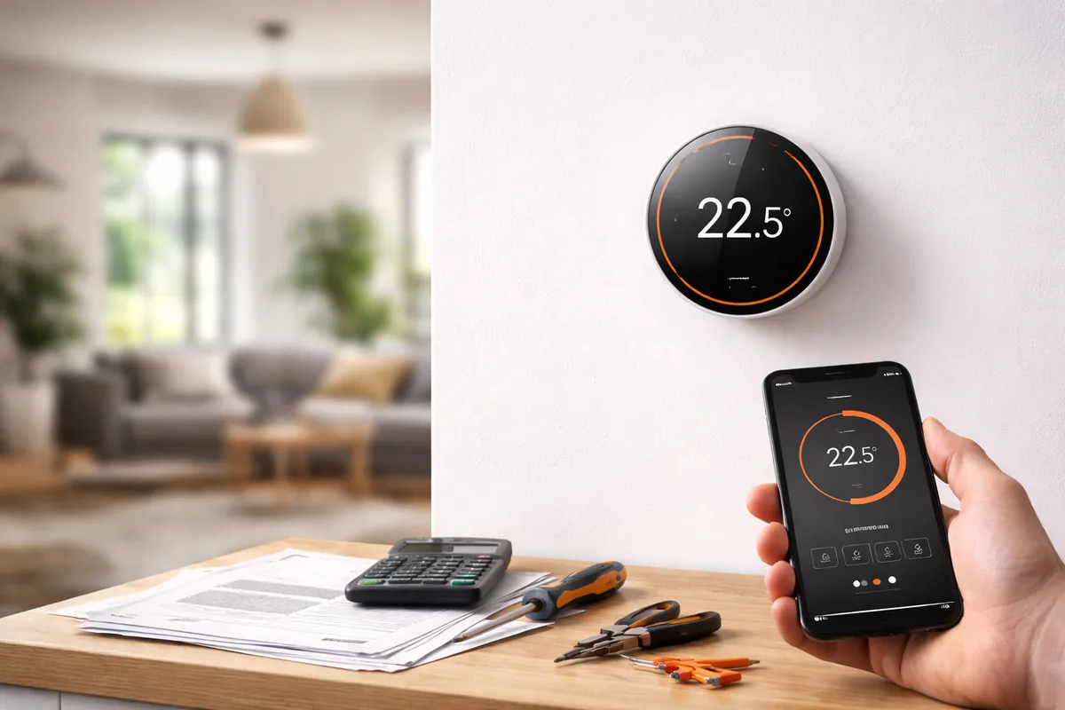 Quel budget prévoir pour l'installation d'un thermostat intelligent
